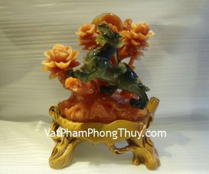 Tỳ hưu xanh, bồ đề đỏ lớn- Phú quý bích tà E043